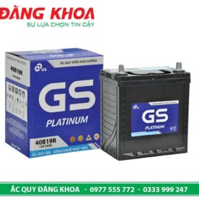 Ắc quy GS 35Ah (MF GS 40B19R)_Khô