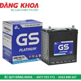 Ắc quy GS 35Ah (MF GS 40B19L(S)_Khô